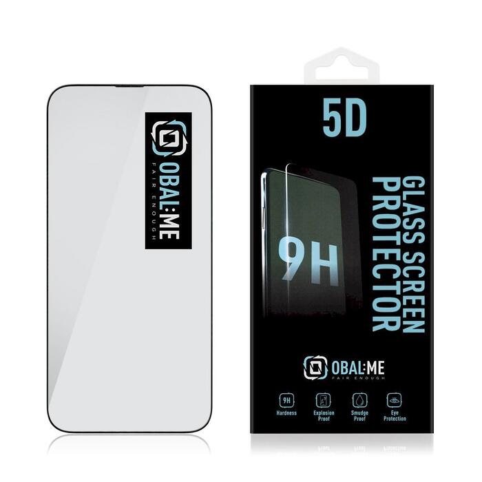 OBAL:ME 5D Glass Screen Protector Защитное стекло для Apple iPhone 14 Pro Max / чёрный (57983116086)