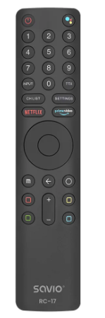 Savio RC-17 Xiaomi Smart TV Tālvadības