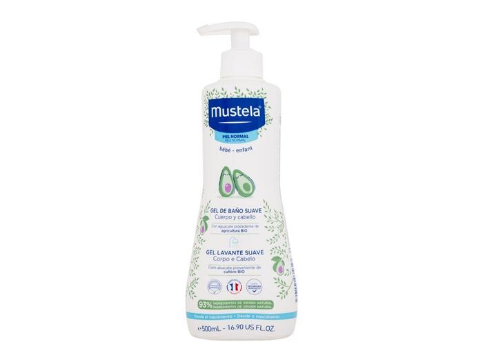 Mustela Bébé Shower Gel Гель для душа 500ml / Hair and Body (3504105035778)