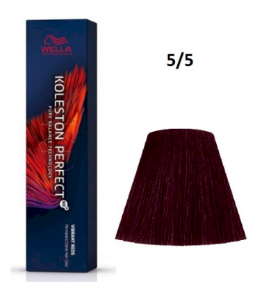 Wella Professionals Koleston Perfect ME+ Vibrant Reds 5/5 Matu krāsa 60 ml (8005610658100)