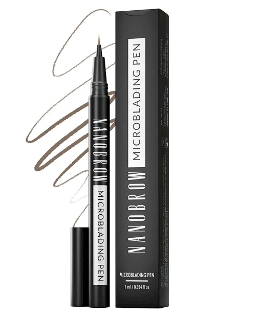 Nanobrow Микроблейдинг Карандаш Light/Warm Brown 1ml (5905669547536)
