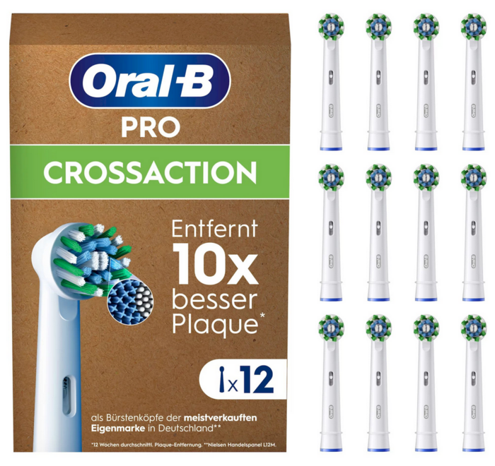 Oral-B ORAL‑B CrossAction Zobu Birstu Uzgaļi