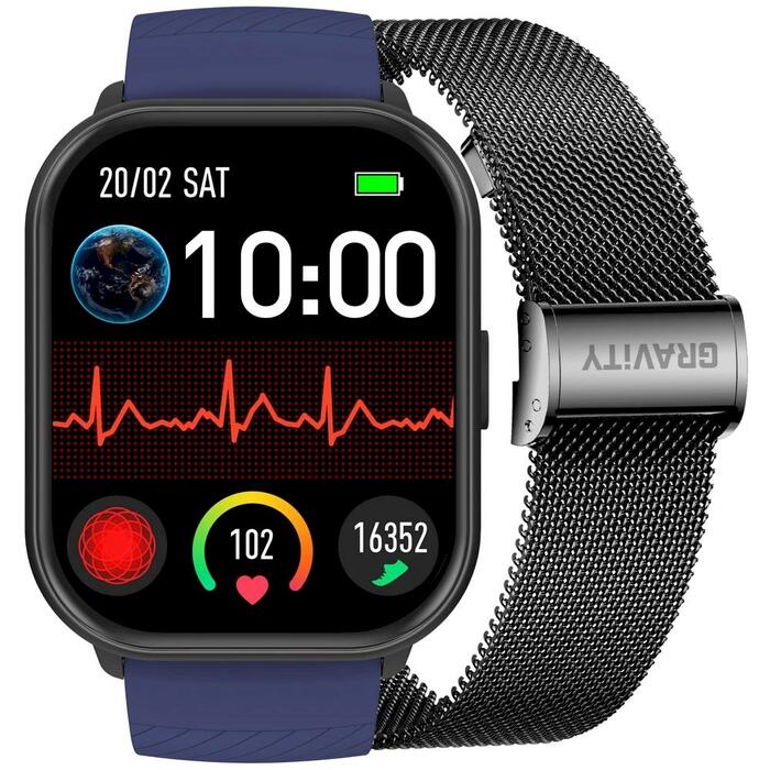 Smartwatch Gravity Siksniņa + aproce GT43-5