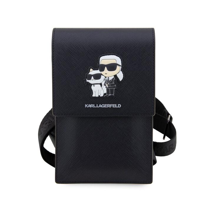 Karl Lagerfeld Saffiano Metal Logo NFT
