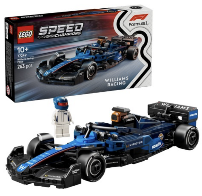 LEGO 77249 Speed Champions Williams Racing FW46 F1 Race Car Konstruktors (LEGO-77249)