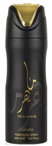 Lattafa Maahir Дезодорант спрей DSR 200 ml (6291108734896)