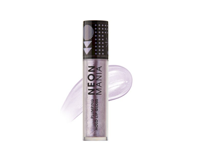 Dermacol Neon Mania Plumping Holo Блеск для Губ 1 Purple 4 ml (85980105)