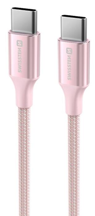 Swissten Textile II USB-C - USB-C