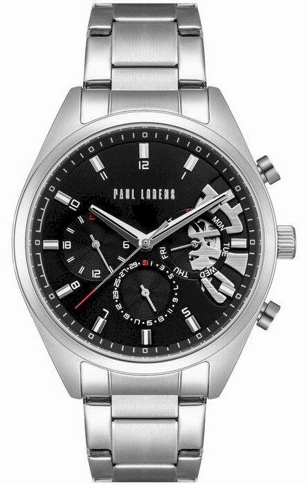 PAUL LORENS Vīriešu pulkstenis PL20003B-1C1 / melns (PL20003B-1C1)