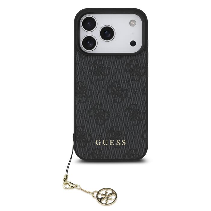 Guess 4G Charm Case Чехол для Apple iPhone 17 Pro (GUHMP17LGF4GCK)