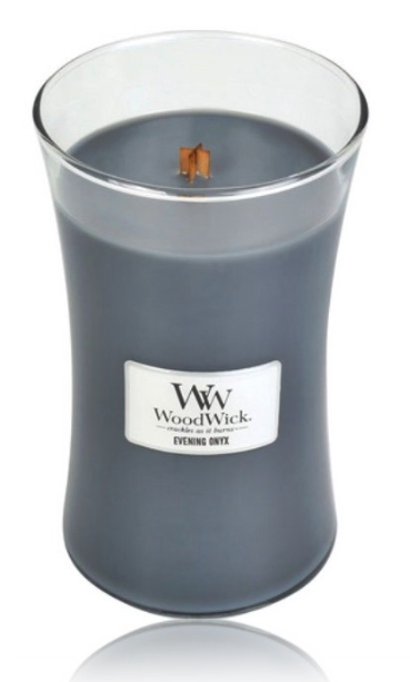 Woodwick Evening Onyx Aromātiskā svece 609,5 g (5038581145075)