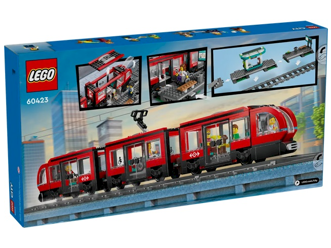 LEGO CITY 60423 Downtown Streetcar and