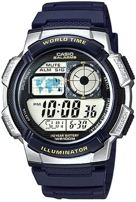 Casio AE-1000W-2AVDF Vīriešu pulkstenis (AE-1000W-2AVDF)