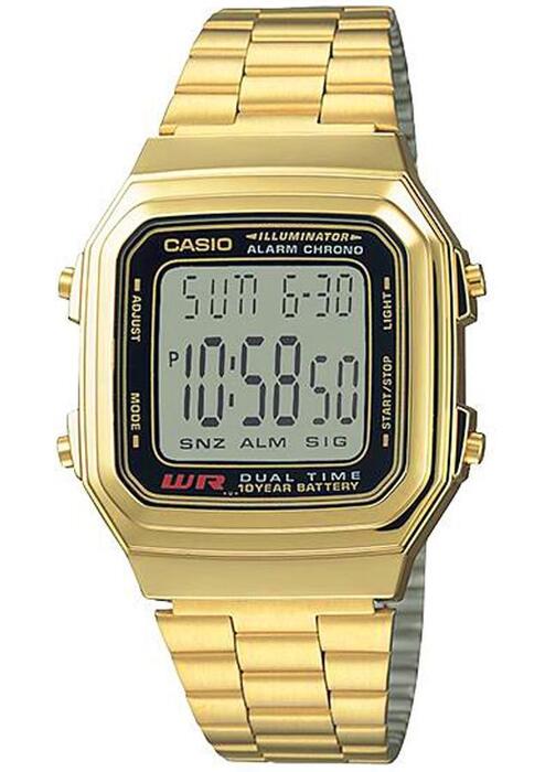 CASIO A178WGA-1ADF Sieviešu pulkstenis (CA0075)