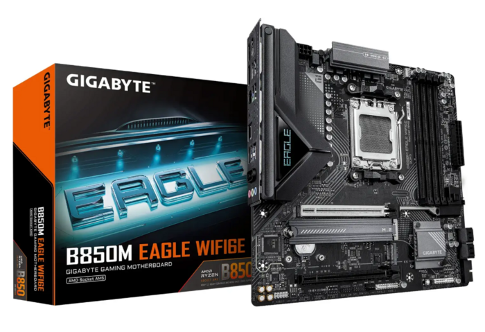 Gigabyte B850M EAGLE WF6E Mātesplate (B850MEAGLEWF6E)