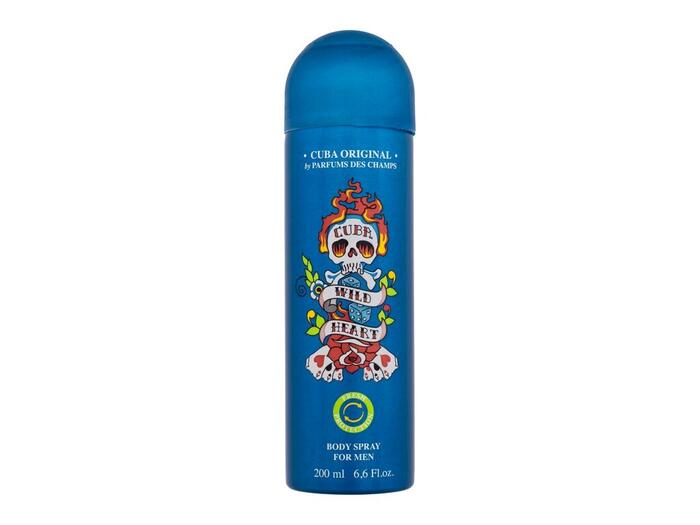Cuba Wild Heart Deodorant Дезодорант 200ml (5425017736837)