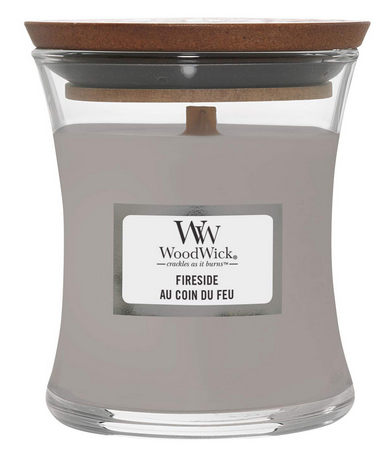 Woodwick Fireside Aromātiskā svece 85 g (5038581056487)
