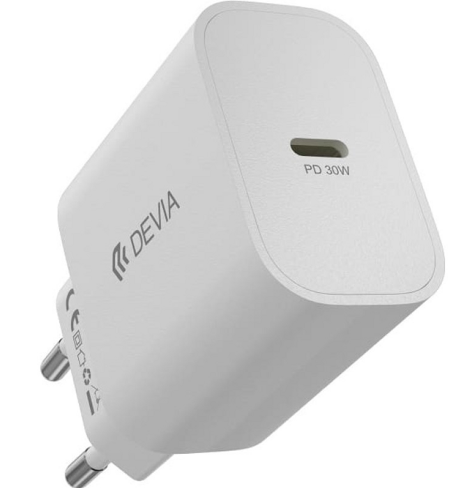 Devia Smart PD GaN 3арядное устройство USB-C 30W (RCE-3005CL)