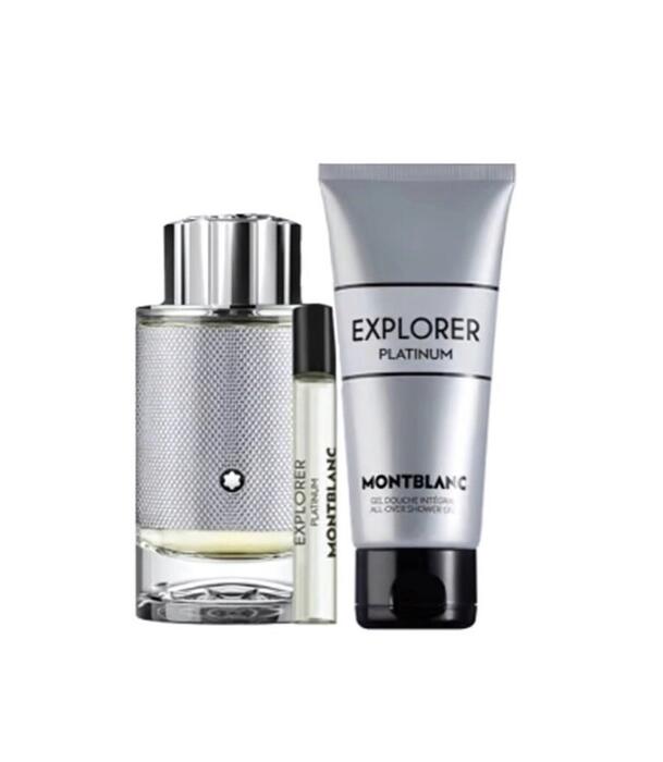 Mont Blanc Explorer Platinum Подарочный Набор (3386460139366)