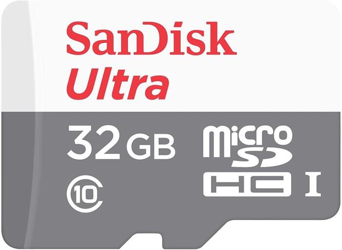 SanDisk Ultra Light microSDHC 32GB 100MB/s Class 10 Карта памяти (SDSQUNR-032G-GN3MN)