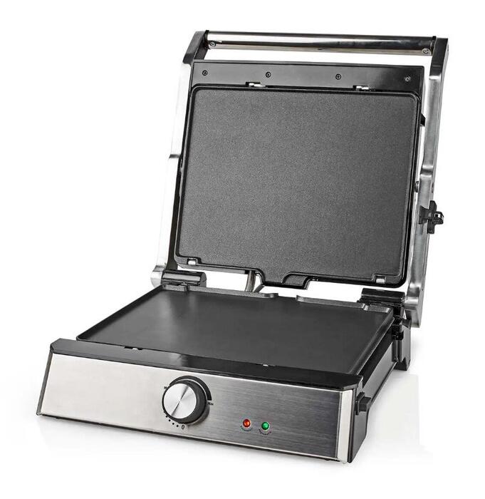 Nedis KAGR151FSR Kontaktgrils 2000W (KAGR151FSR)