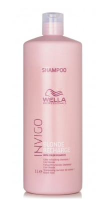 Wella Professionals Invigo Blonde Recharge Шампунь 1000 ml (4064666339061)