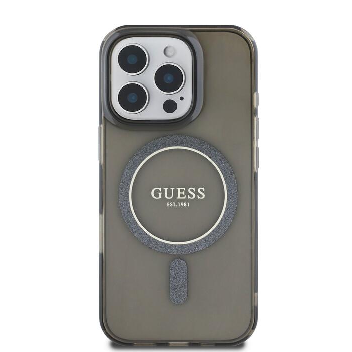 Guess IML Glitter Ring MagSafe Case