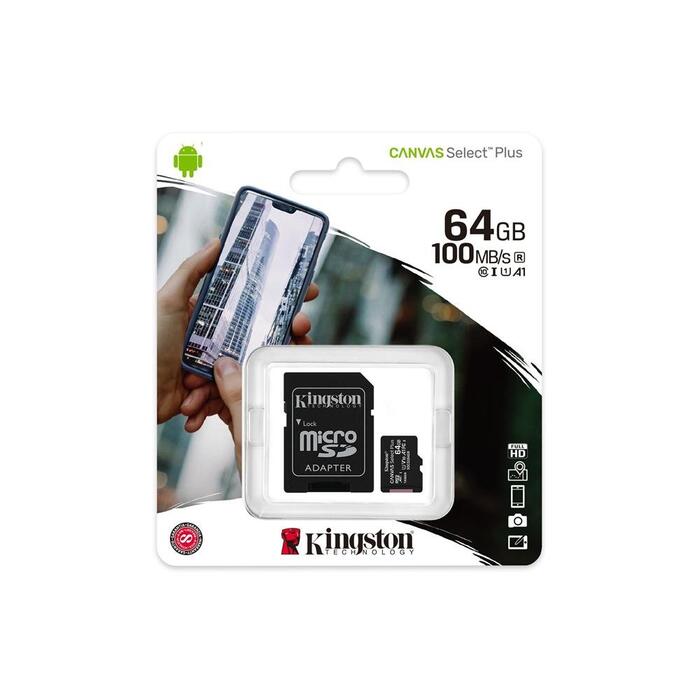 Kingston Canvas Select Plus Atmiņas Karte
