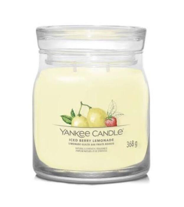 Yankee Candle Aromātiskā Svece Iced Berry Lemonade 368g (5038581128887)