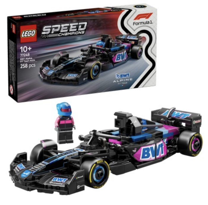 LEGO 77248 Speed Champions BWT Alpine F1 Team A524 Konstruktors (LEGO-77248)
