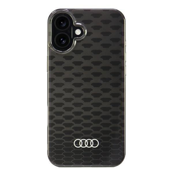 Audi IML Stitching Pattern MagSafe Защитный Чехол для Apple iPhone 16 Plus (AU-IMLMIP16M-Q5/D3-BK)