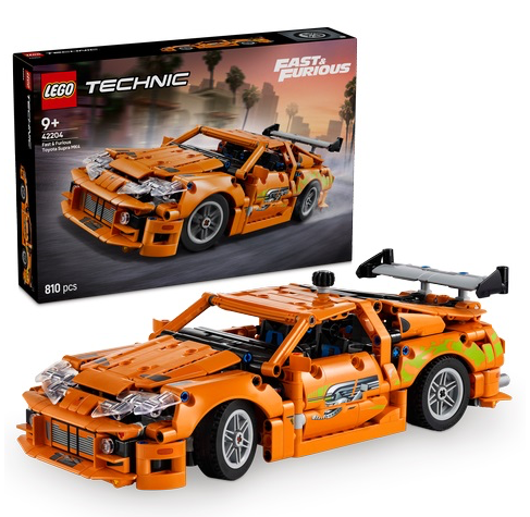 LEGO 42204 Fast and Furious Toyota Supra MK4 Konstruktors (42204)