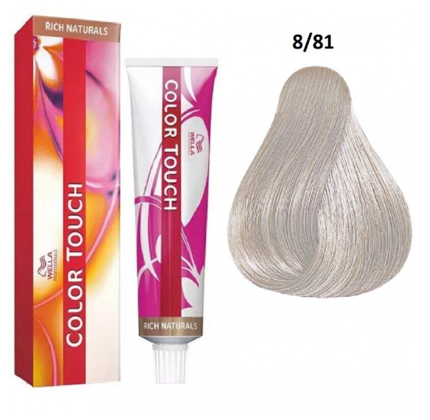 Wella Professionals Color Touch Rich Naturals 8/81 Краска для волос 60 ml (4015600036294)