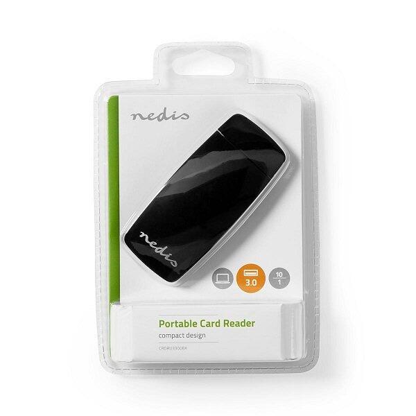 Nedis CRDRU3300BK Устройство Для Чтения Карт (CRDRU3300BK)