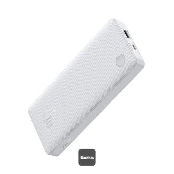 Baseus Airpow Lite Портативный аккумулятор 10000 mAh 15W / белый (PPAP2-10A)