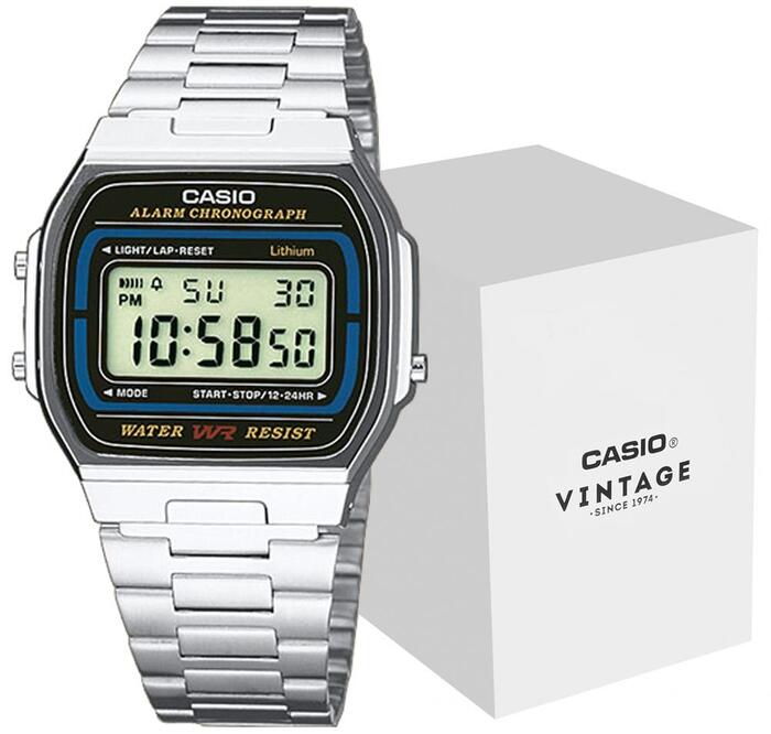 Casio A164WA-1VES Vīriešu pulkstenis (A164WA-1VES)