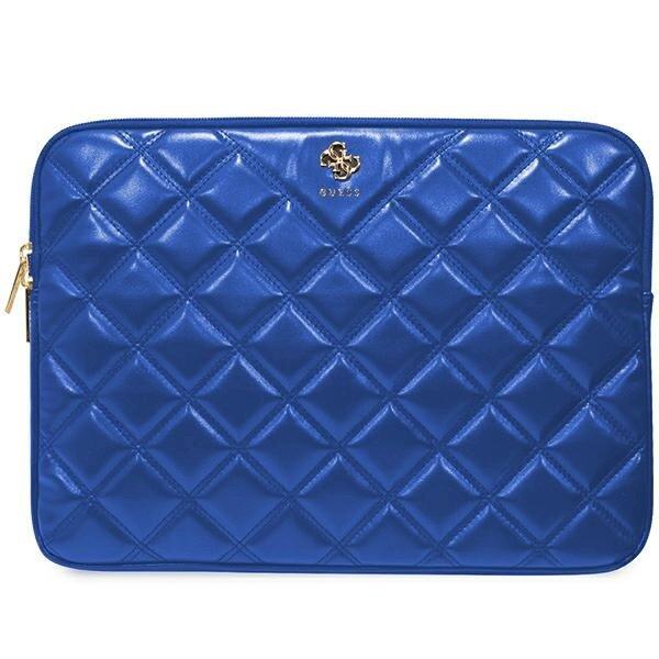 Guess Sleeve GUCS14ZPSQSSGB Klēpjdatora maciņš 14" Quilted 4G / zils (GUCS14ZPSQSSGB)