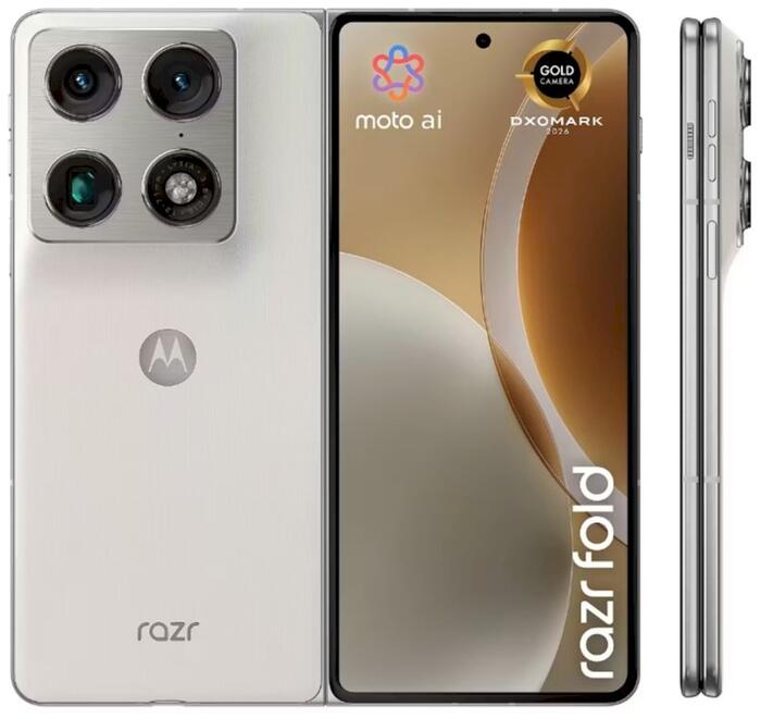 Motorola Razr Fold 5G Смартфон 16GB / 512GB Lily White (PBAX0007PL)