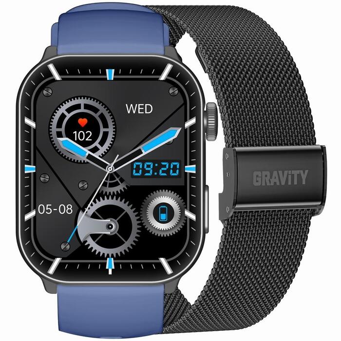 Gravity GT28-3 Умные часы 22mm Navy Blue (GT28-3)