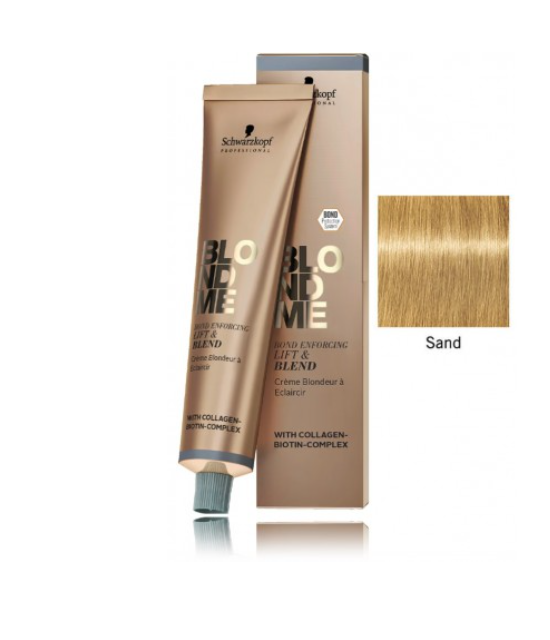Schwarzkopf Professional BlondMe Bond Enforcing Lift & Blend Sand Краска для волос 60 ml (4045787761825)