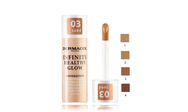 Dermacol Infinity Healthy Тональный крем 04 Bronze 20 g (8595003139182)