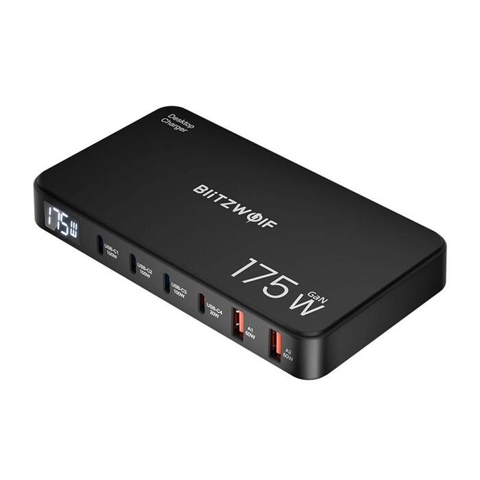 Blitzwolf BW-S30 6in1 Uzlādes stacija 4x