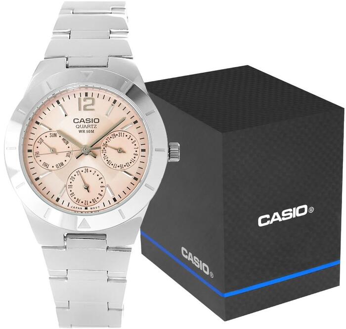 CASIO LTP-2069D-4AVEG Sieviešu pulkstenis (LTP-2069D-4AVEG)