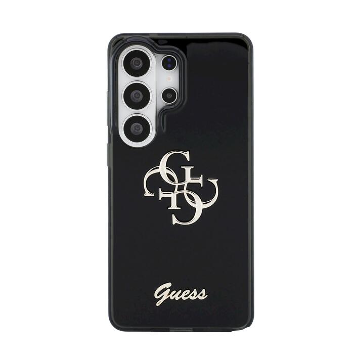 Guess IML 4G Script Metal Logo Чехол для Samsung Galaxy S26 Ultra (GUHCS26L5HC4MLSK)