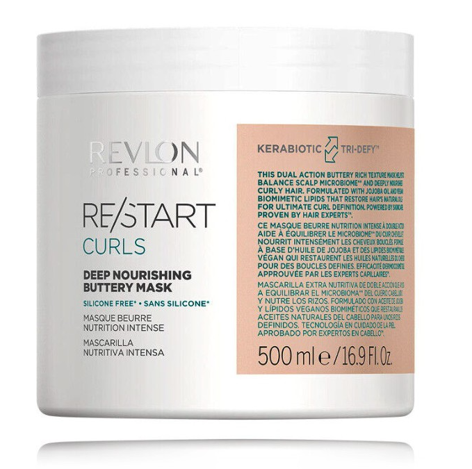 Revlon Professional Restart Curls Deep Nourishing Buttery Маска 500 ml (8432225132839)
