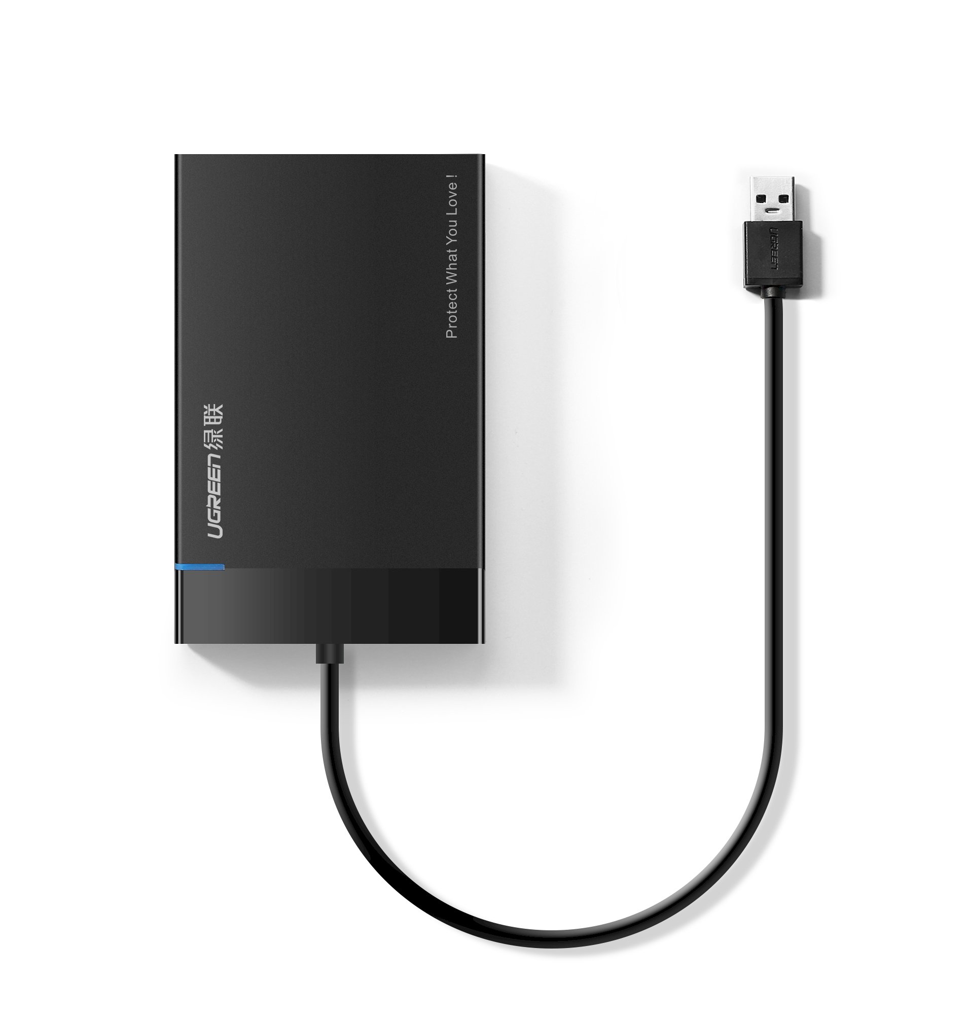 UGREEN 30847 HDD/SSD korpuss 2.5" USB 3.2 Gen 1 / melns (UG-30847)