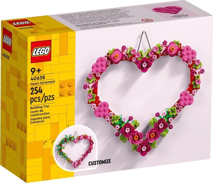 LEGO 40638 Heart Ornament Konstruktors (40638)