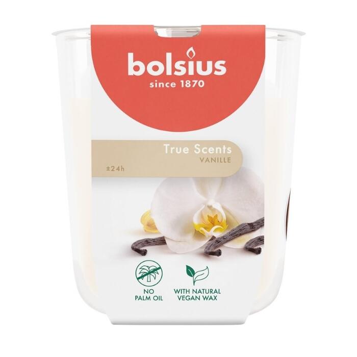 Bolsius True Scents Aromātiskā Svece 80x73mm Vanilla (37930375)