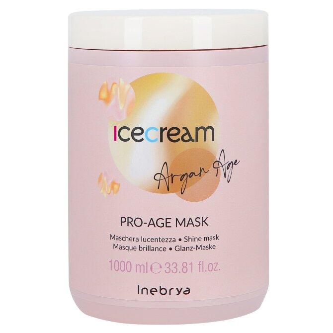 Inebrya Ice Cream Argan Age Hair Mask Маска для волос 1000ml (8008277263335)