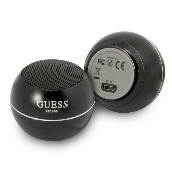 Guess Speaker Bluetooth GUWSALGEK Speaker mini Беспроводная колонка / чёрный (GUWSALGEK)